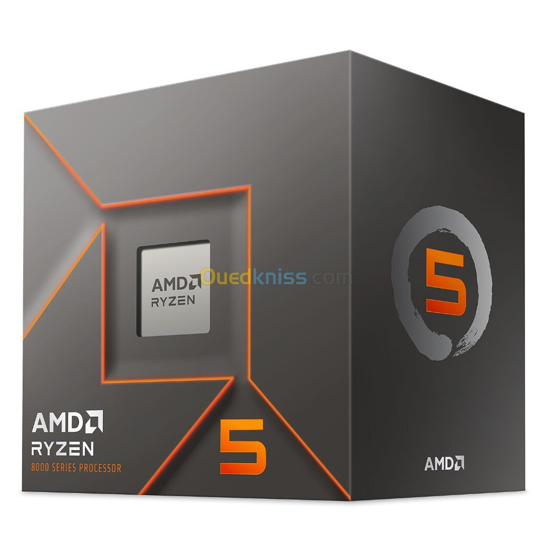 PROCESSEUR AMD RYZEN 5 8400F - SOCKET AM5 - 6-CORE - 12-THREADS - 22MO CACHE - TDP 65W - BOX