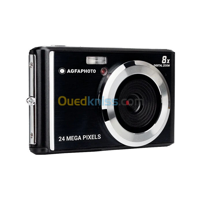 AGFA PHOTO REALISHOT DC5500 - APPAREIL PHOTO NUMÉRIQUE -  24 MP - 2.4'' LCD - ZOOM DIGITAL 8X - NOIR