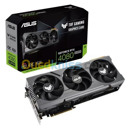 ASUS TUF GAMING GEFORCE RTX 4080 SUPER OC EDITION - 16GB GDDR6X - PCI EXPRESS 4.0 - 2640 MHZ - 850 W