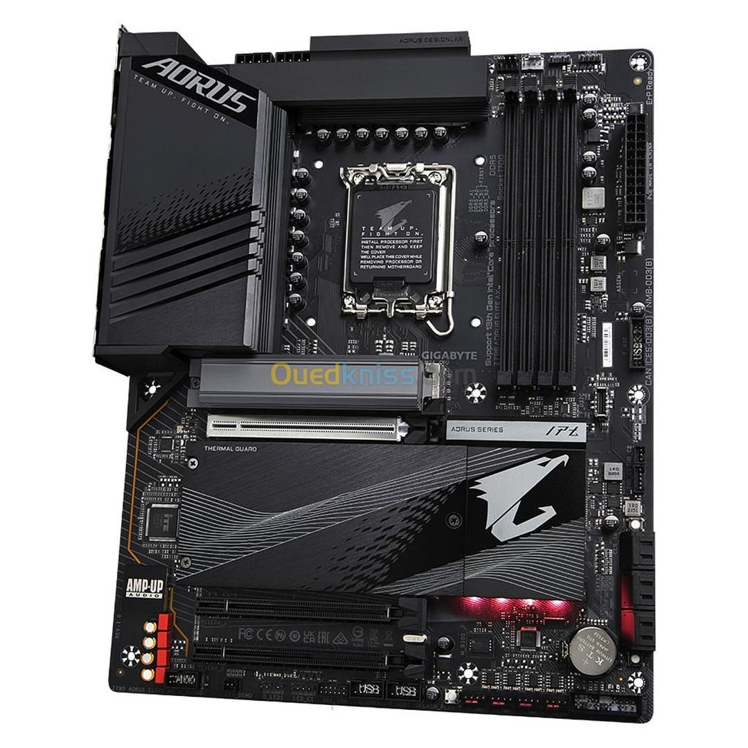 Gigabyte Z790 AORUS ELITE  Socket LGA1700 ATX  - DDR5 - M.2 PCIe 4.0 - USB 3.2 - PCI-Express 5.0 16x
