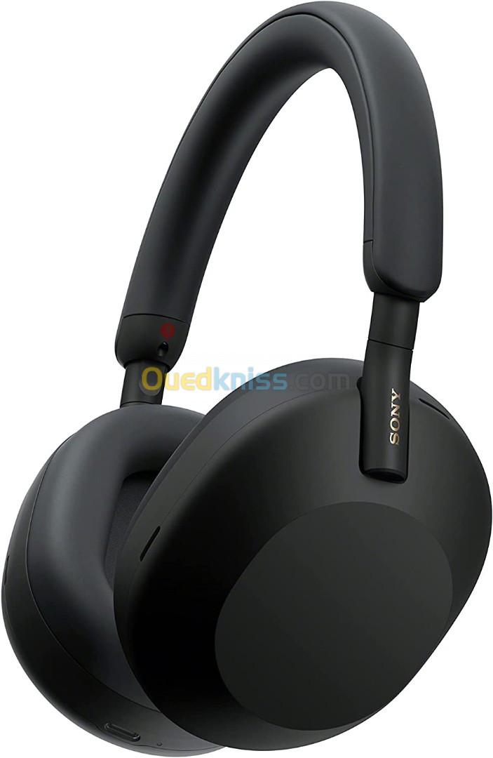 Sony WH-1000XM5 Casque Sans-Fil - Bluetooth 5.2 - Autonomie 30h - Micro Intégré - Capteur Tactile