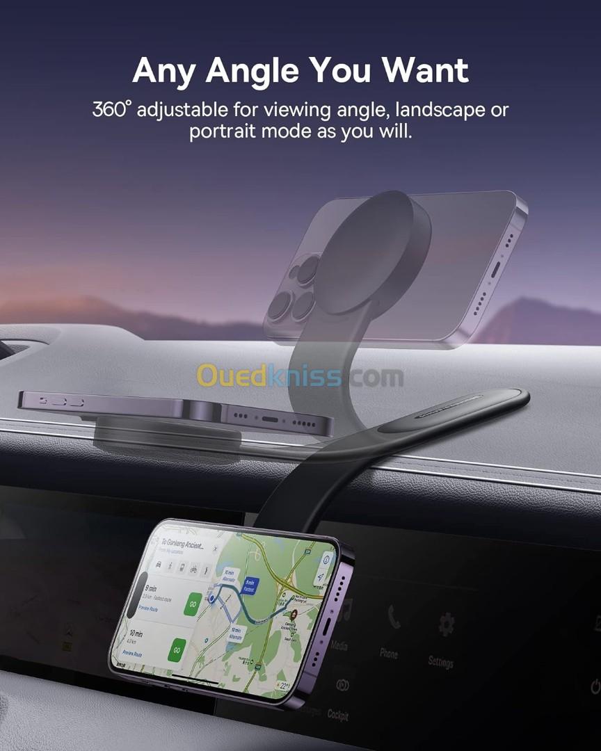 Baseus Support de téléphone magnétique pour voiture Magsafe, pour