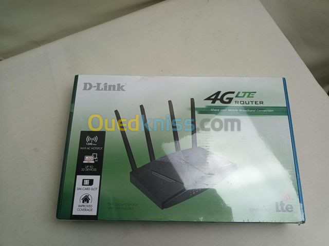 D-Link DWR-M960 - 4G AC1200 LTE Router  jusqu'à 150 Mbit/s