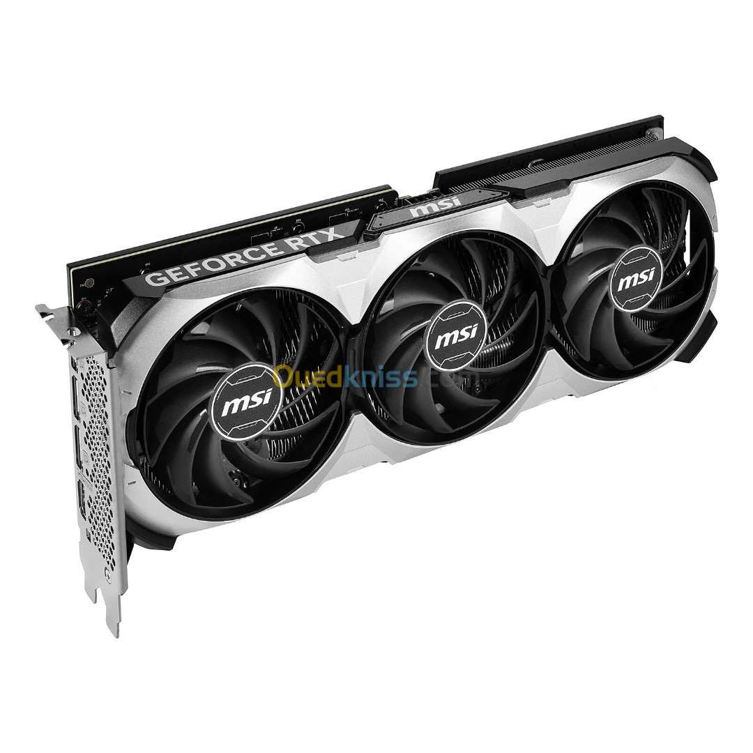 MSI GeForce RTX 4070 VENTUS 3X 12G OC - 12Go GDDR6X - Dual Slot - 21000 MHz - 4K UHD - 200 W - NOIR