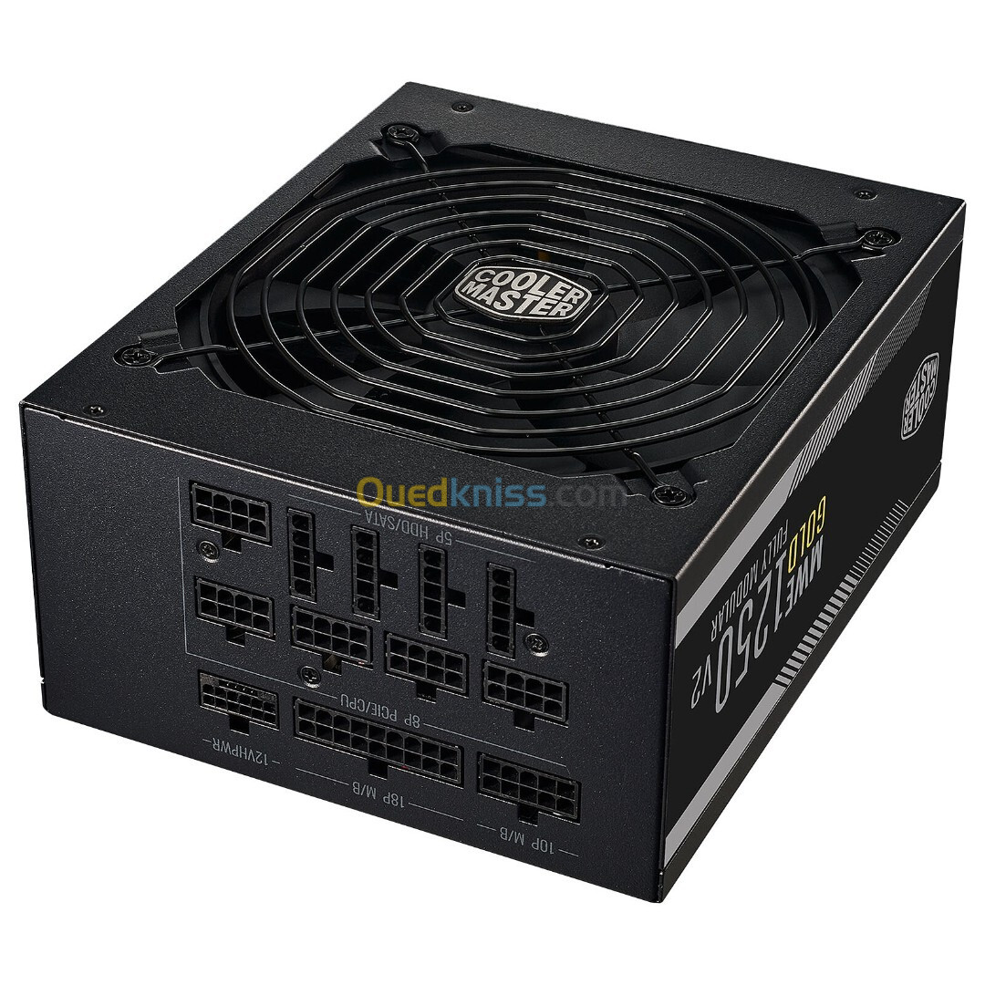 COOLER MASTER MWE GOLD 1250W V2 - ALIMENTATION 80 PLUS GOLD - MODULAIRE - STCM - ATX 3.0 - PCI-E 5.0