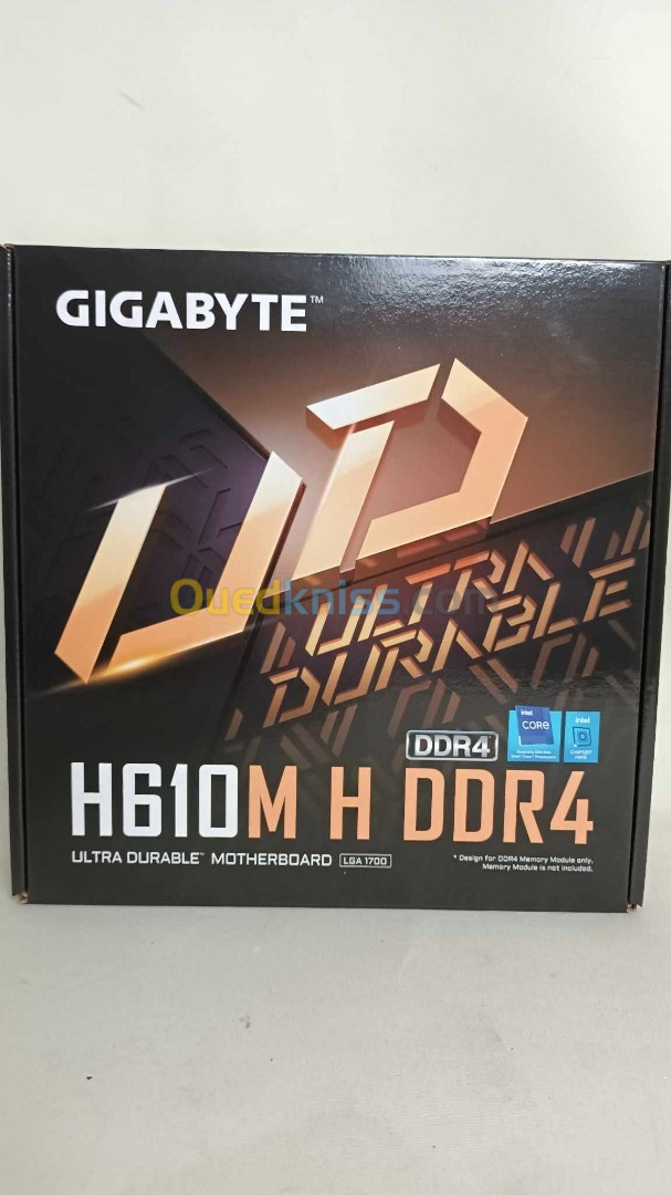 Gigabyte H610M H DDR4 - Micro ATX Socket 1700 - M.2 PCIe 3.0 - USB 3.0 - PCI-Express 4.0 16x