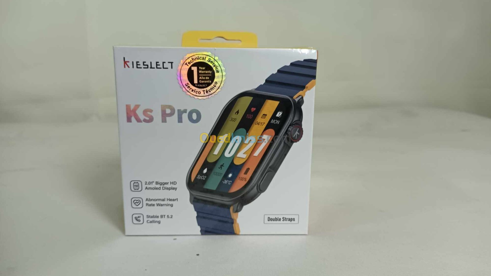 XIAOMI Kieslect Ks Pro montre intelligente 2.01inch  AMOLED HD Bluetooth appel AOD Sport hommes femmes