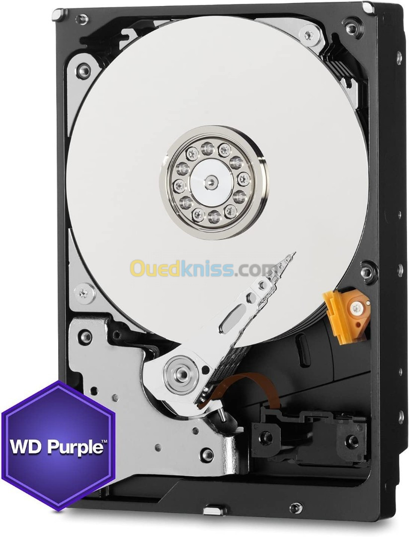 WD Purple Surveillance Hard Drive  - 2 To  HDD - Disque Dur 3.5  - 5400 RPM