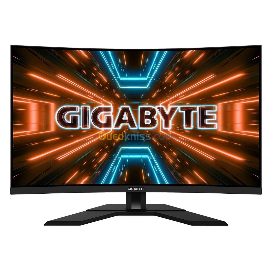 GIGABYTE M32QC - GAMING MONITEURE - 32" 2.5K - CURVED - VA - 165HZ - 1MS - HDR -FREESYNC - AJUSTABLE