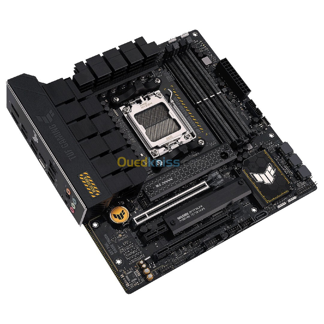 ASUS TUF GAMING B650M-PLUS - SOCKET AM5 - MICRO ATX - 4X DDR5 - M.2 PCIE 5.0 - PCI-EXPRESS 4.0 16X