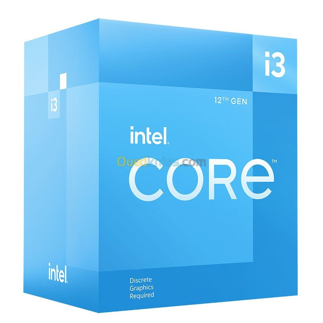 Processeur Intel Core i3-12100F - Quad- Core - 3.3 GHz - 4.3 GHz -  8-Threads Socket 1700
