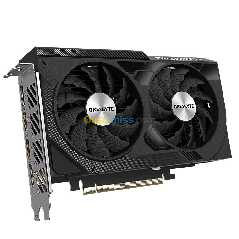 GIGABITE GEFORCE RTX 4060 WINDFORCE OC - 8G GDDR6 - ATX PCI-E 4.0 - 128 BITS - 450W - 2460 MHZ