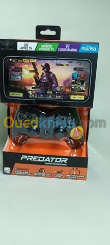 Manette Bluetooth PREDATOR pour Smartphone / PC / PS3 & 4/ Android