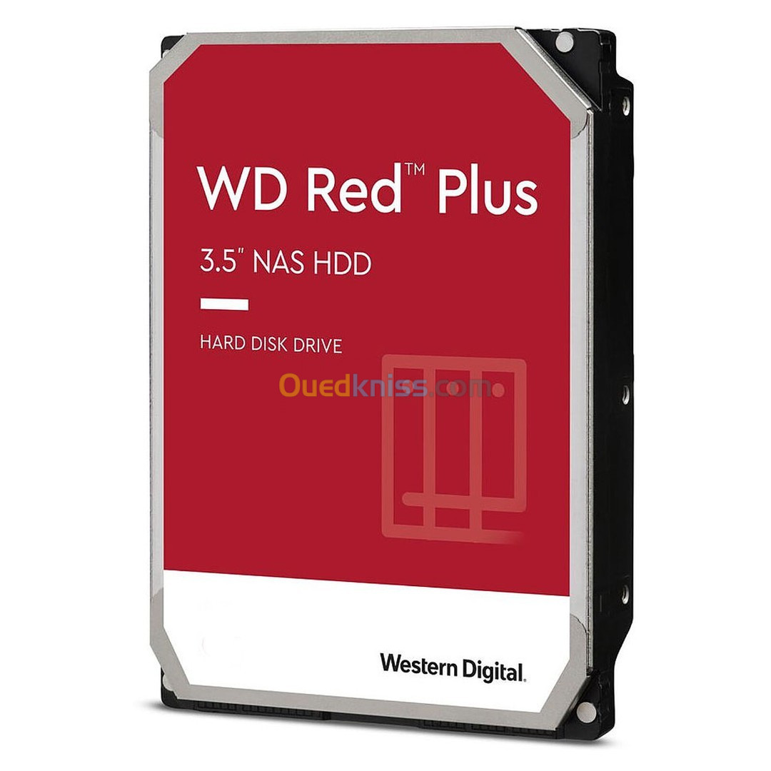  WD 4TB RED NAS PLUS - WD40EFPX - 3,0" SATA 6 Gb/S - 5400 TPM - 256 Mo - HDD