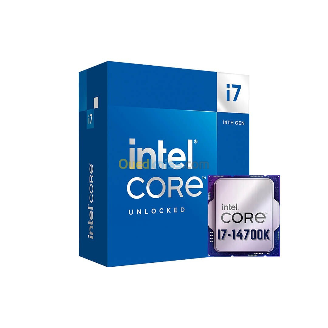 PROCESSEUR INTEL CORE I7-14700K - SOCKET 1700 - 8 CORE - 28-THREADS - CACHE 33MO - BOX 