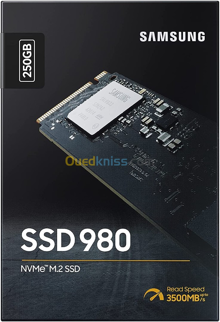 SAMSUNG 980 250 GB SSD NVMe M.2 PCI 3.0 - 2900 Mb/S