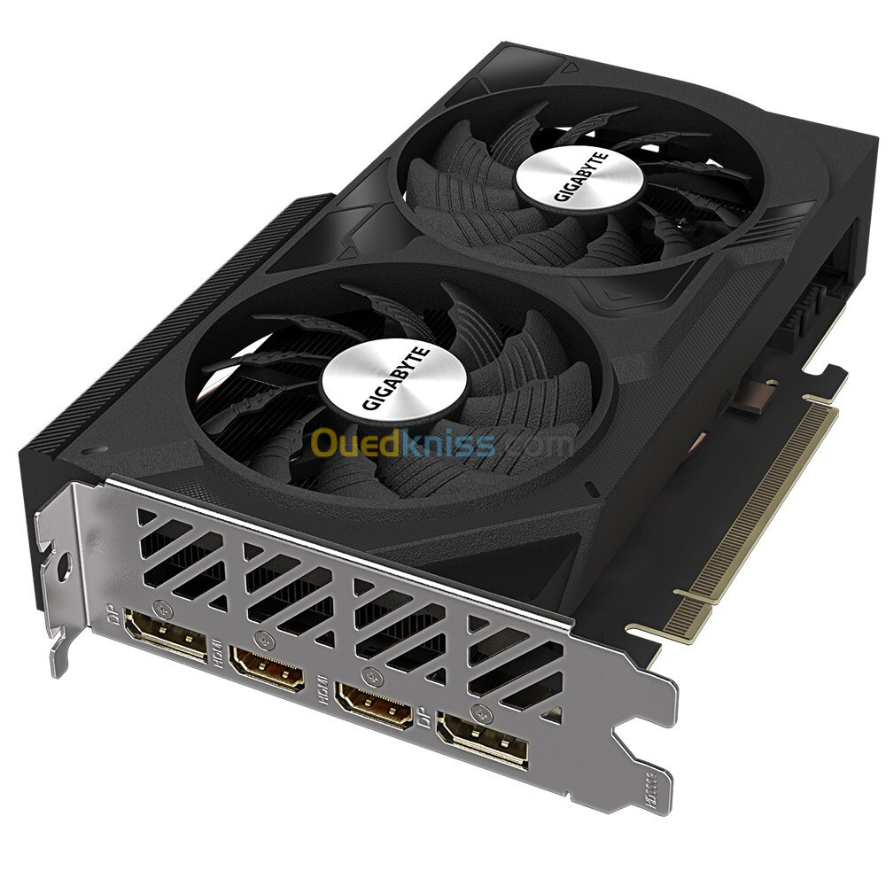 GIGABITE GEFORCE RTX 4060 WINDFORCE OC - 8G GDDR6 - ATX PCI-E 4.0 - 128 BITS - 450W - 2460 MHZ