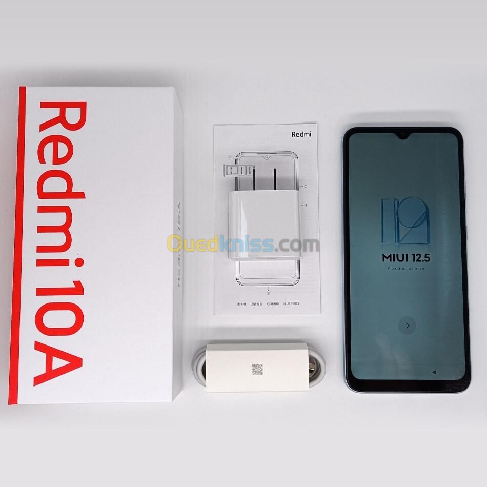Xiaomi Redmi 10A - 64 Go - 4 Go - 6,53" LCD IPS - 5000 MAh
