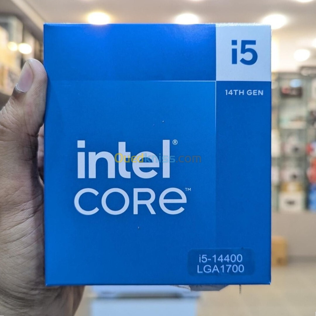 Processeur Intel Core i5-14400 - 10 Core - LGA1700 - 4.7GHz Turbo - 16-Threads - Cache 20Mo - BOXE