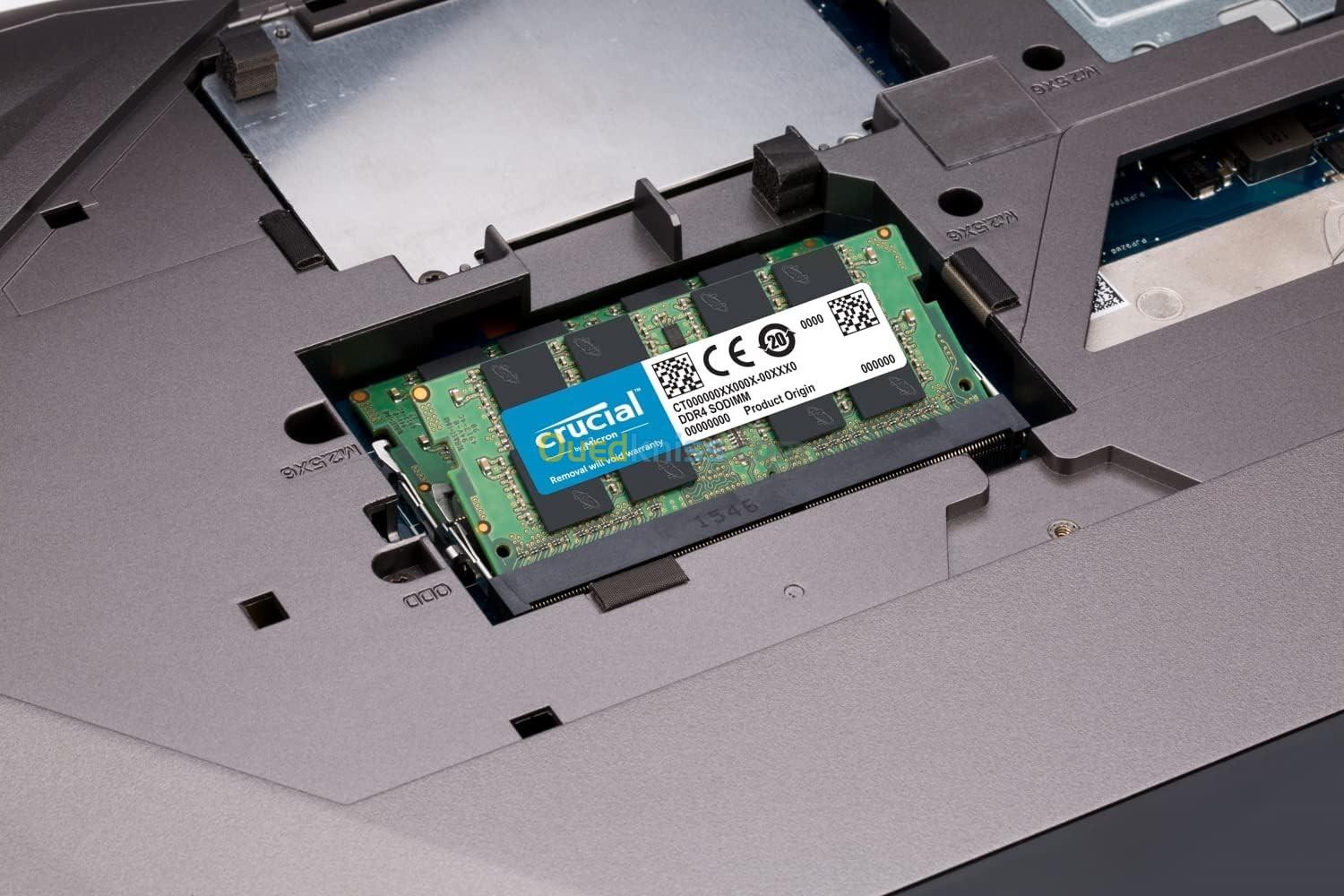 Crucial 16 GB DDR4 RAM - 3200MHz - SODIMM - 1.2V