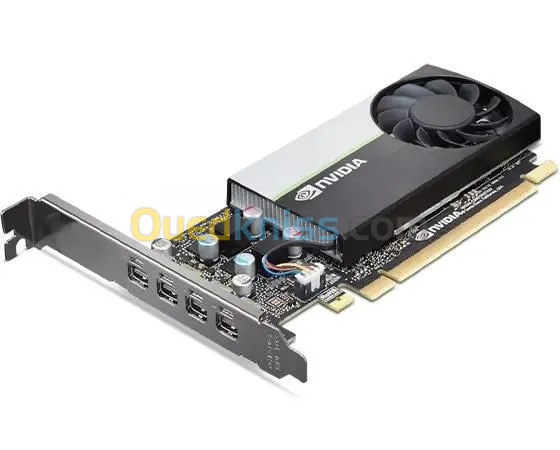 CARTE GRAPHIQUE HP NVIDIA T600 4GB GDDR6 -128-Bit - Mosaic Technology - PCI Express