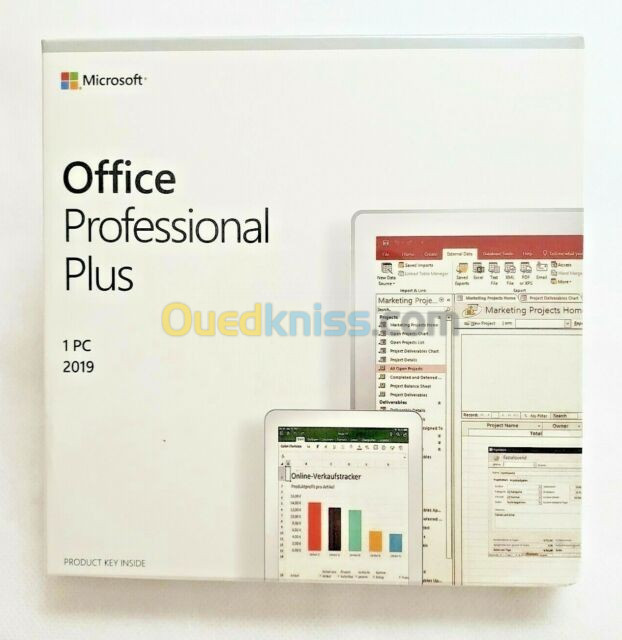 Microsoft Office 2019 Professionnel Plus - 1PC 