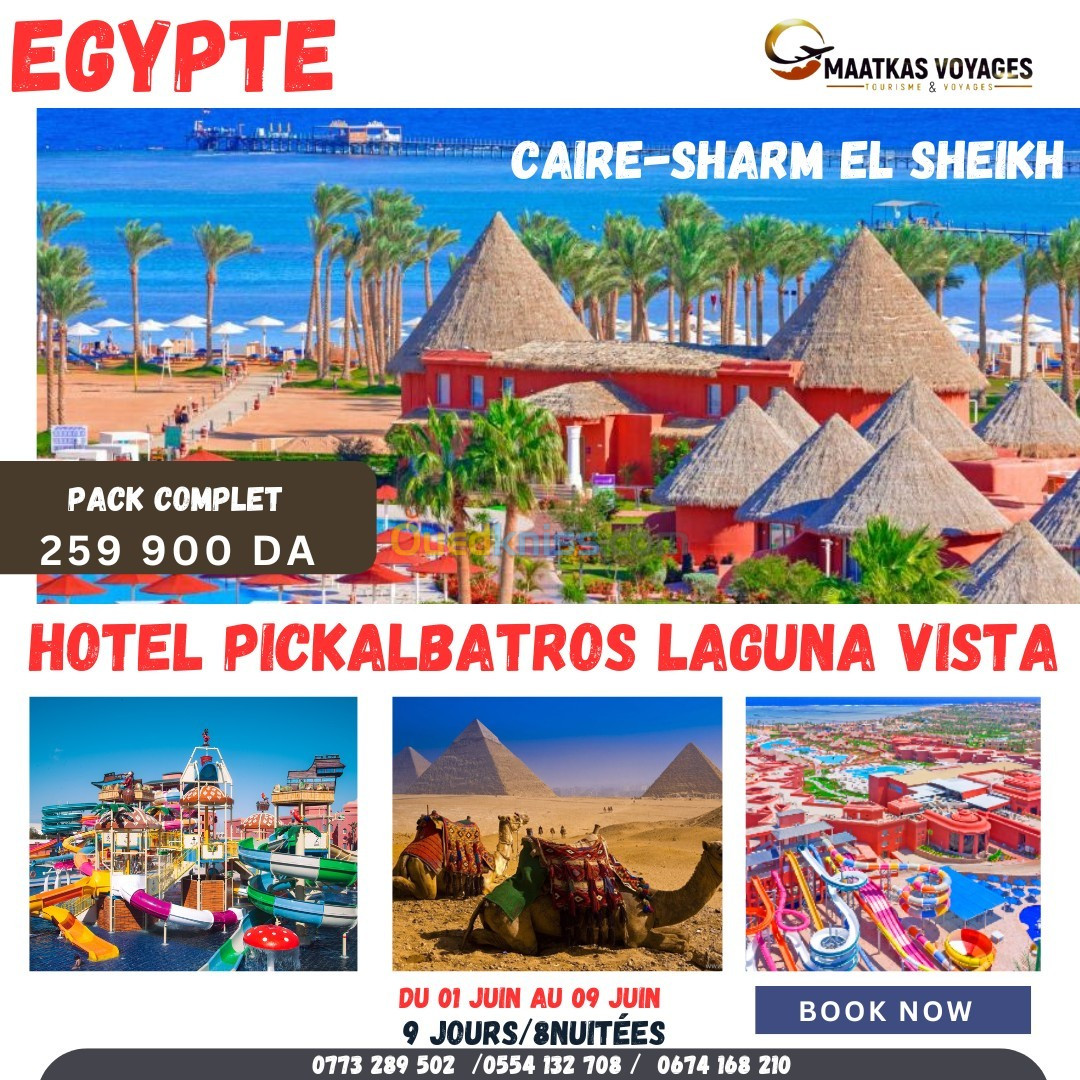 Voyage organisé caire sharm el sheikh 8 jours 7 nuits 