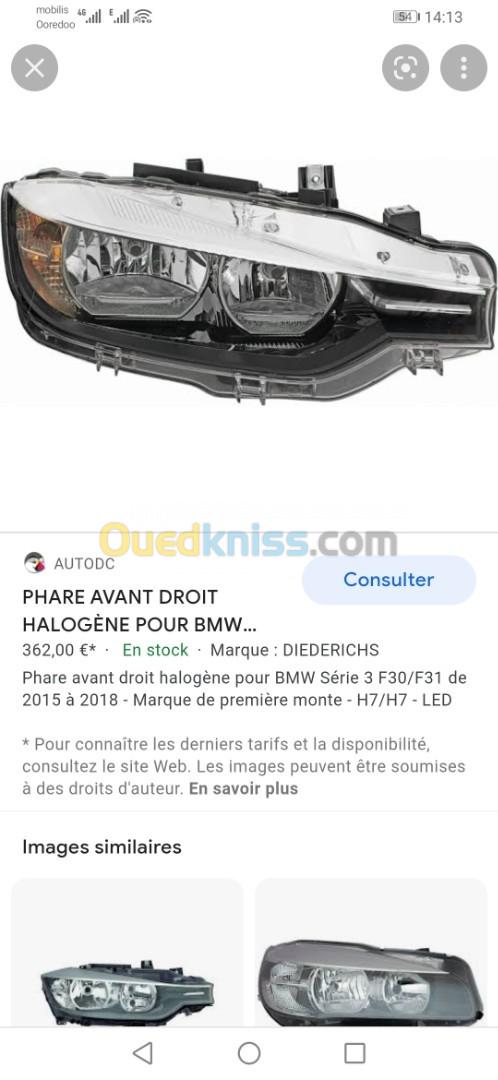 Phare bmw serie 3 d'origine 