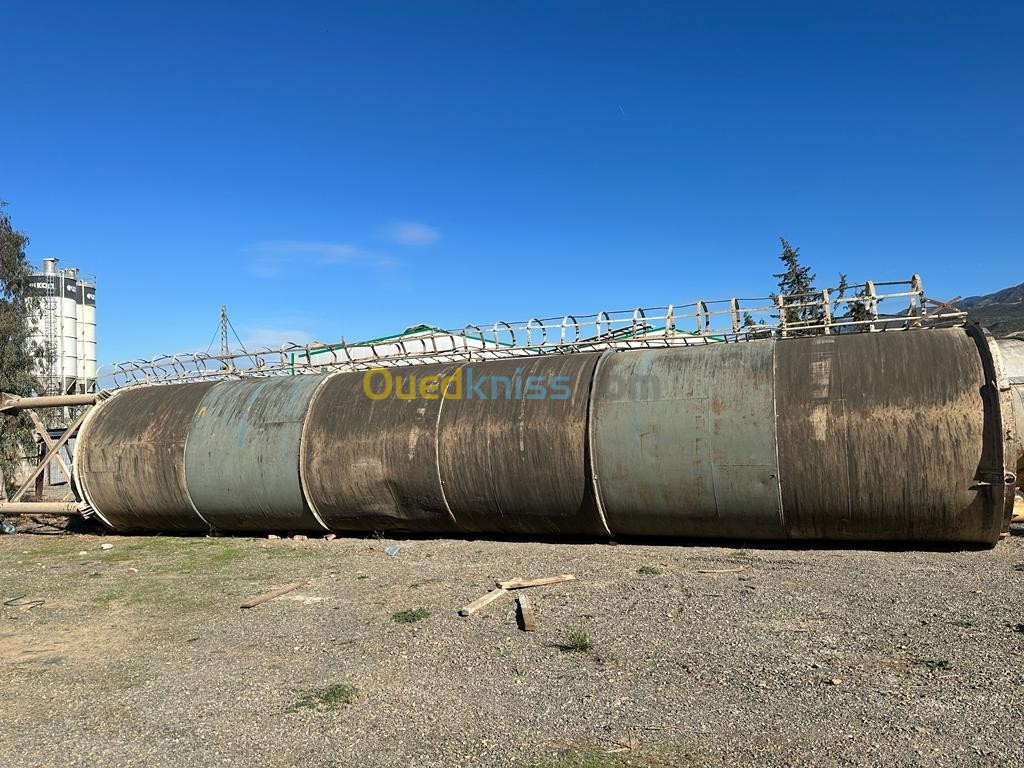 Silos de ciment pour centrale à béton 