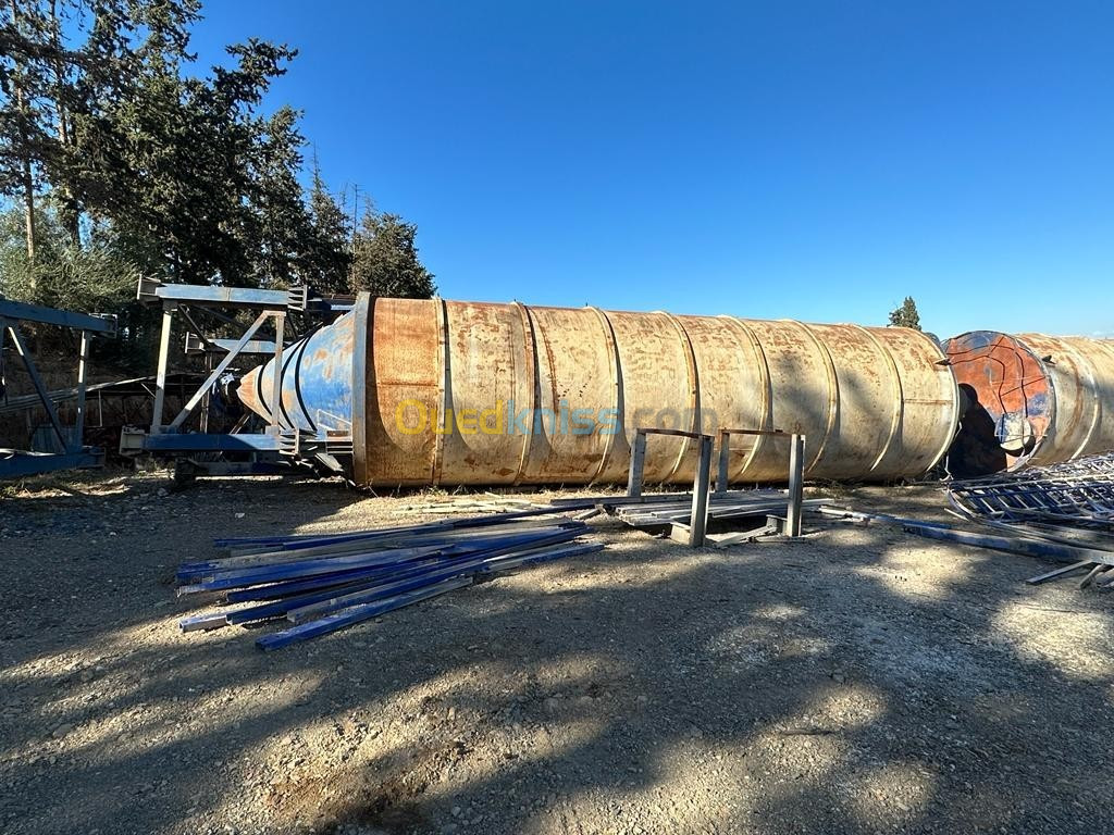 Silos de ciment pour centrale à béton 