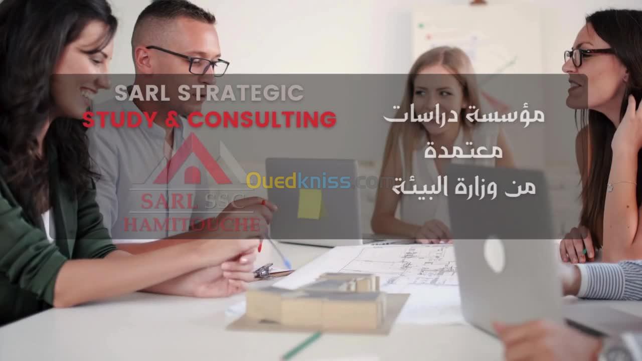 Offre d'étude et de réalisation SARL STRATEGIC STUDY & CONSULTING