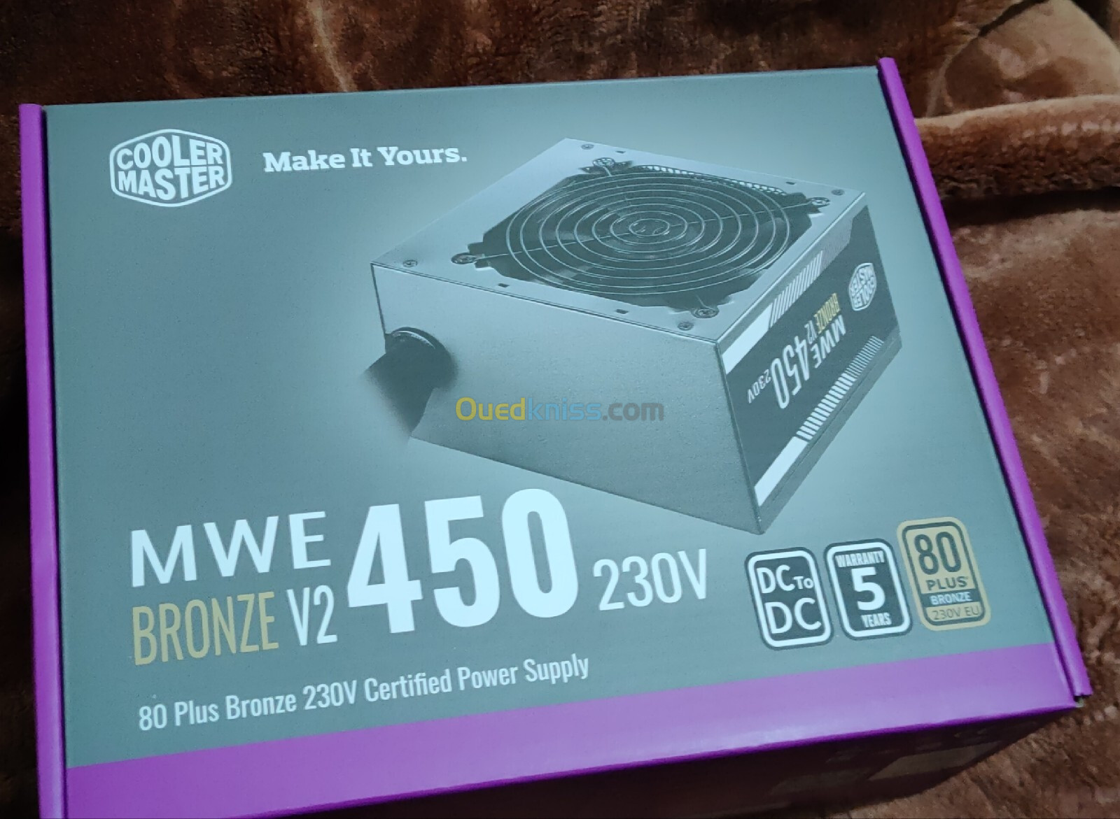 PSU COOLER MASTER MWE 450 W 80 PLUS Bronze - V2 230V