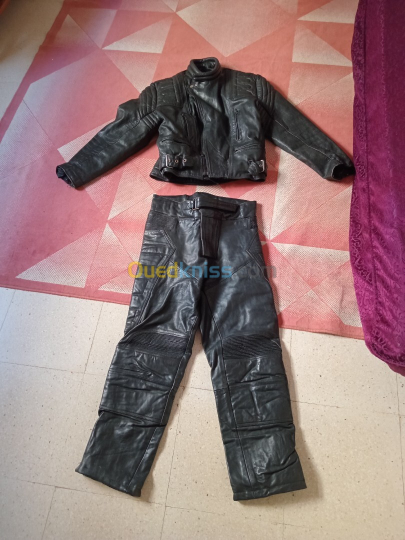 Tenue moto cuir