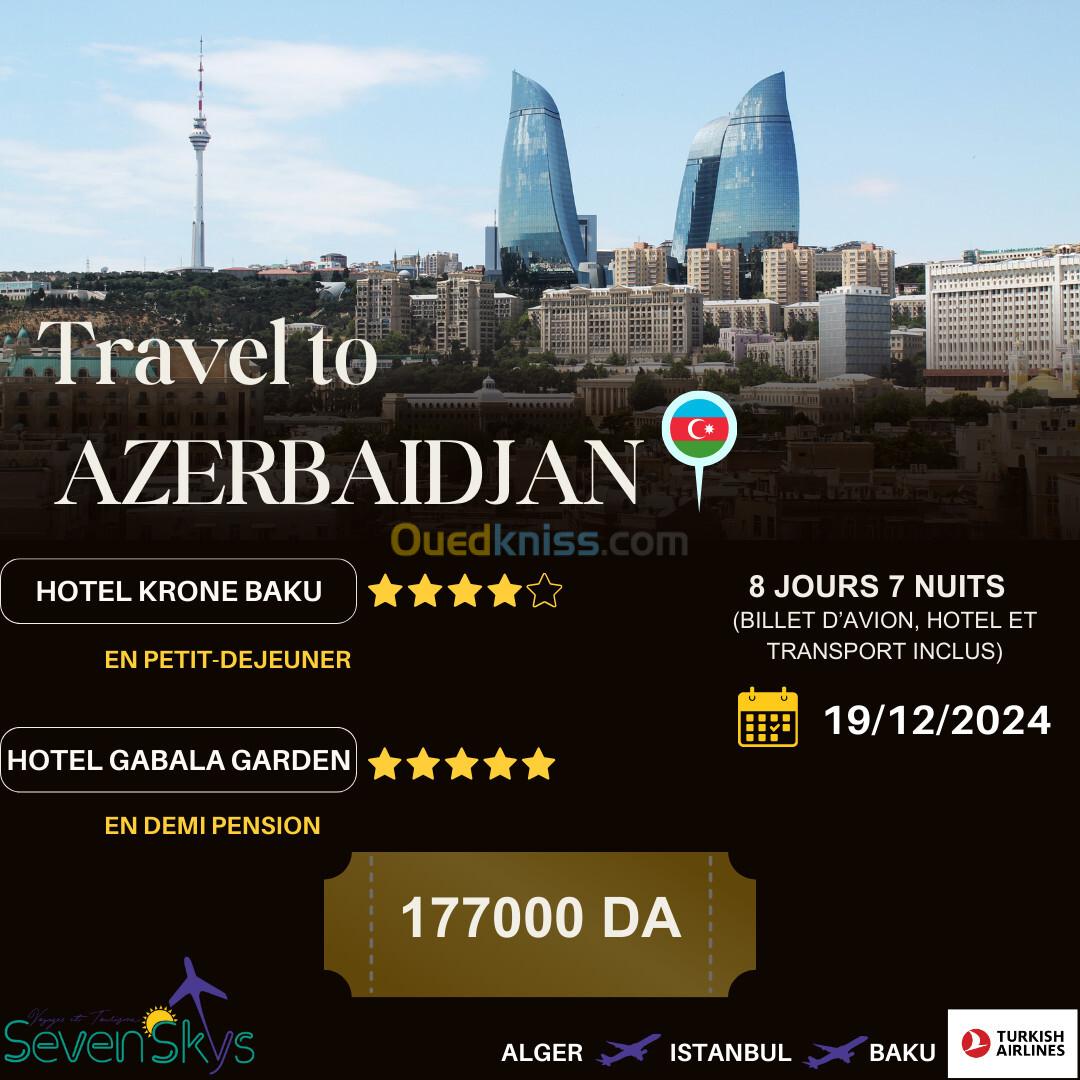 Voyage organisé AZERBAIDJAN DECEMBE 