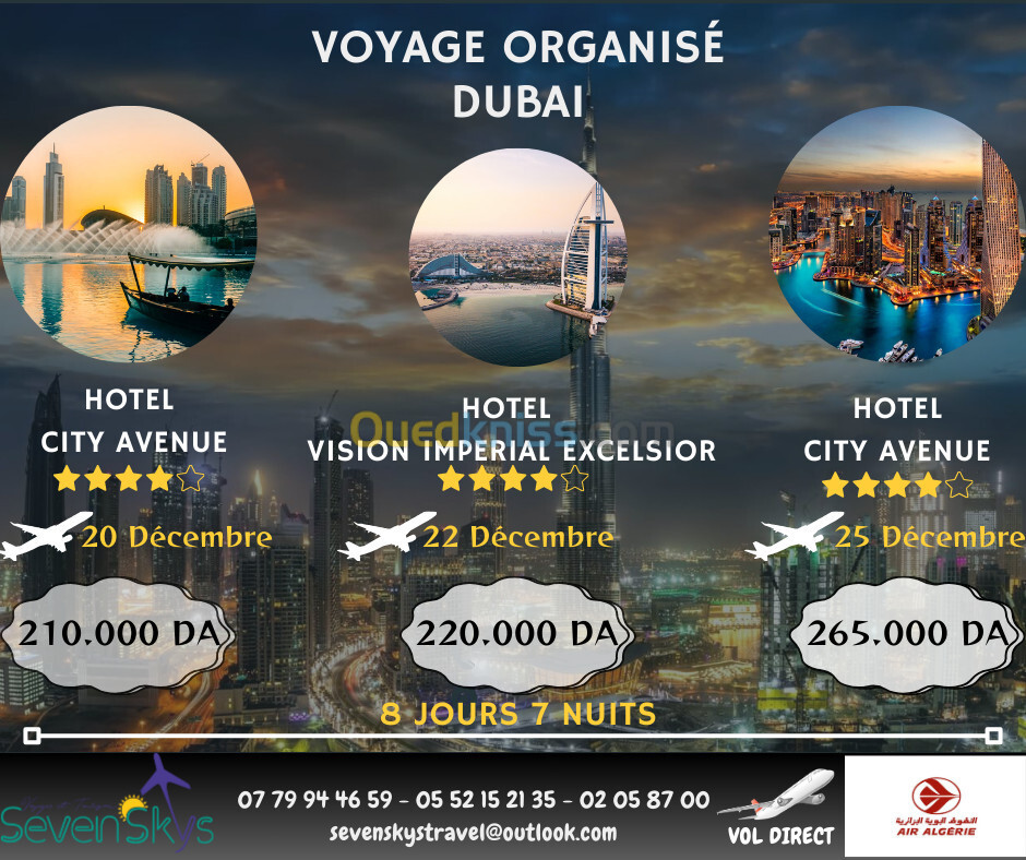 Voyage organisé DUBAI