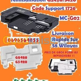 Éponges & Puce de réinitialisation MC-G02 MC-G03 MC-G04 G2420, G3420