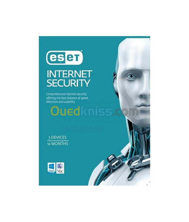 Licence ESET Internet Security 2024 - 2 Ans | Protection Totale pour Votre PC Antivirus