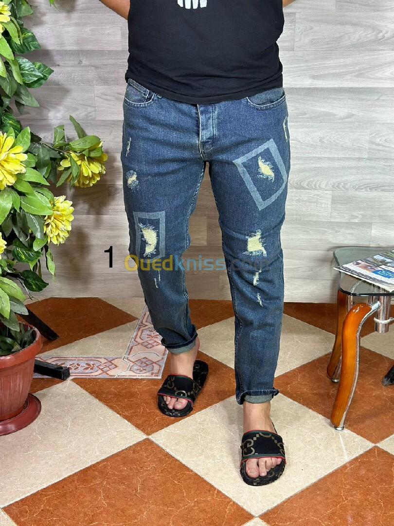 Lot de pantalons jeans 