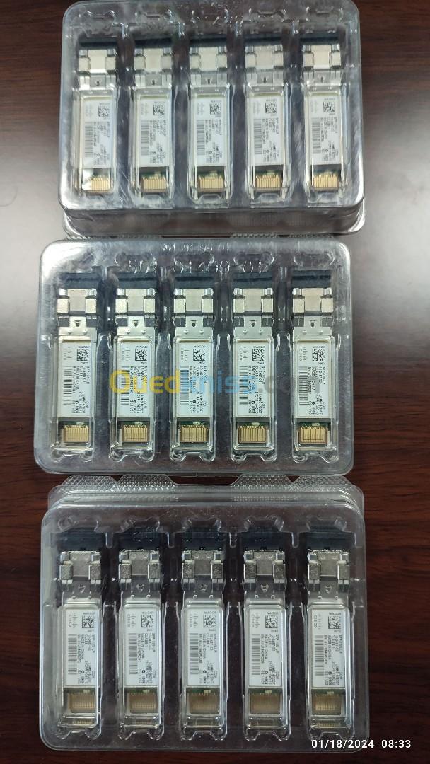 Module Cisco SFP-10G-LR CLASS1-- (15) pièces disponible 