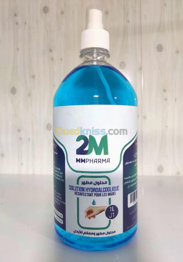 SOLUTION HYDROALCOOLIQUE ,  محلول كحولي معقم