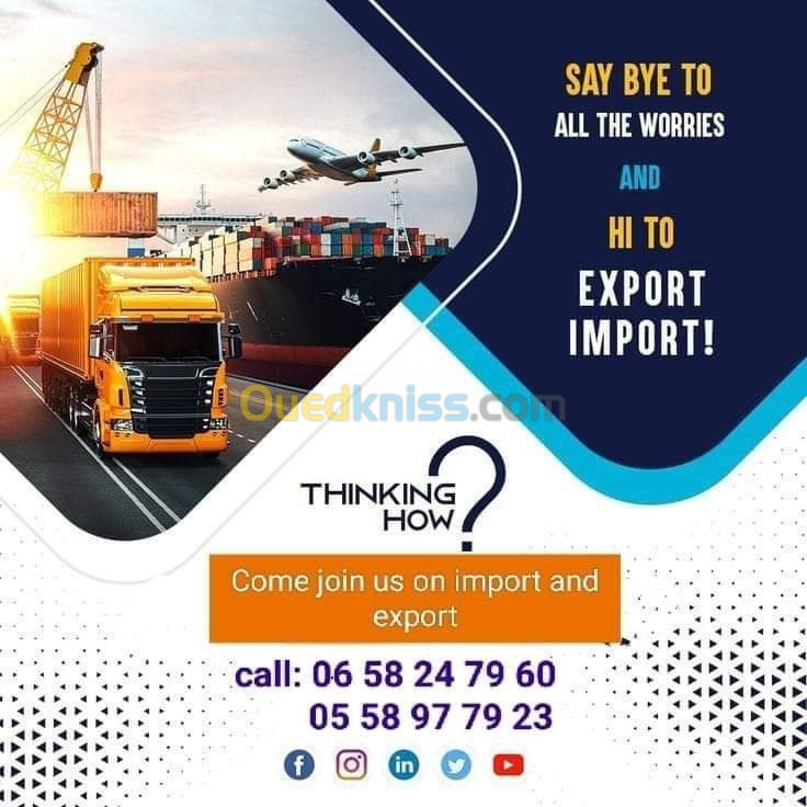 Formation import export 