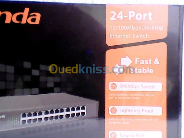 Switch Tenda 24 ports TEF1024D Ethernet 10/100Mbps