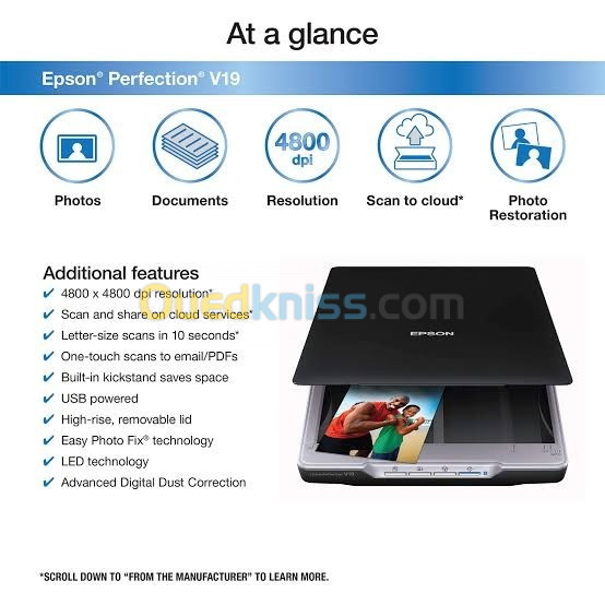 scanner EPSON V19