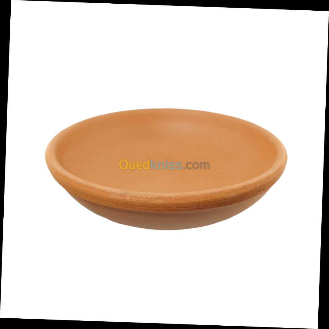 Plat soupe fabriqué en argile parfait pour les plats traditionnels 16.7 x 5 cm