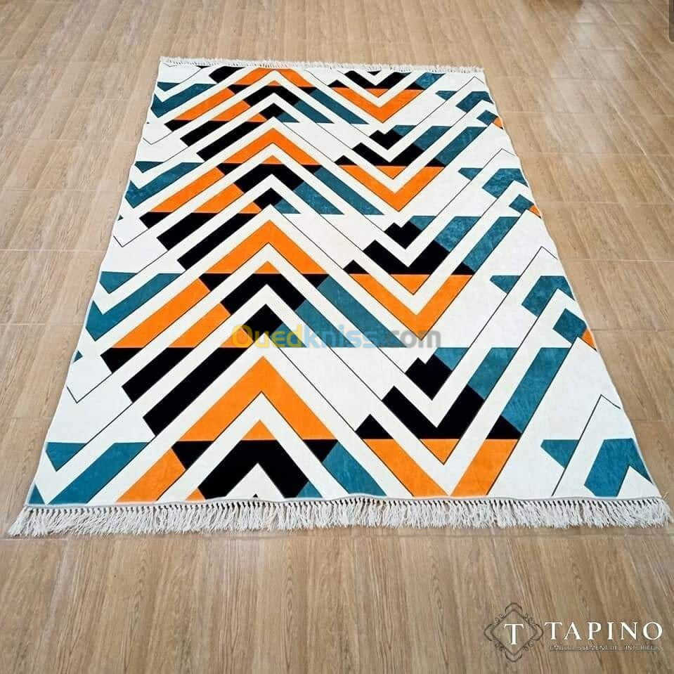 سجاد فاخر مصنوع من نسيج ناعم بتصميم عصري مناسب للصالونات Tapis De Salon Fabriqué En Tissu