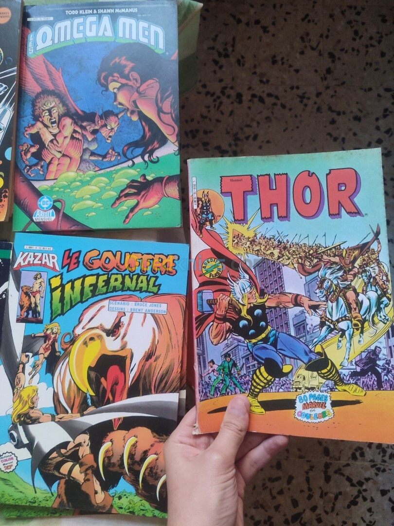 Comics "Marvel et autres" des années 80 