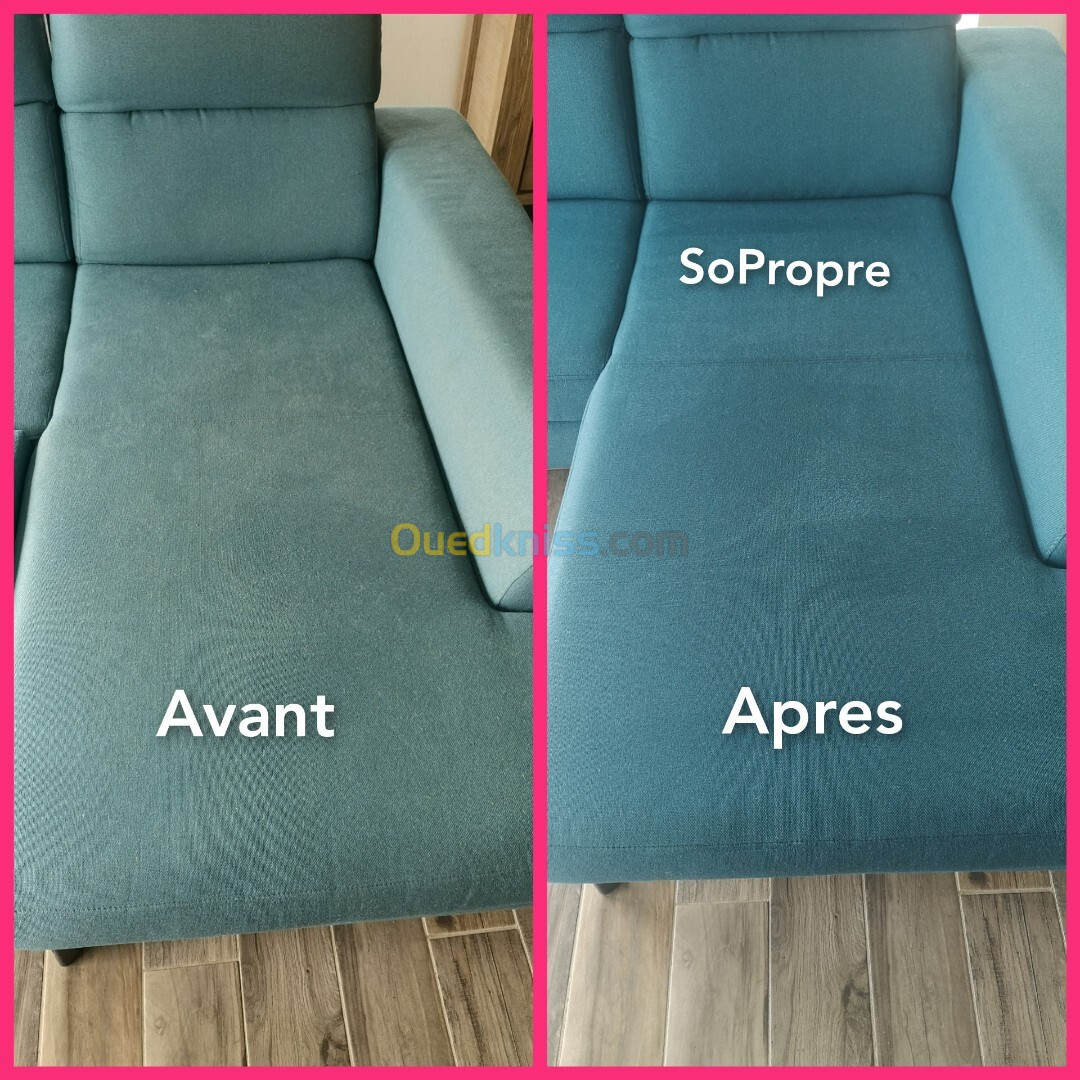 Nettoyage fauteuil et canapé 