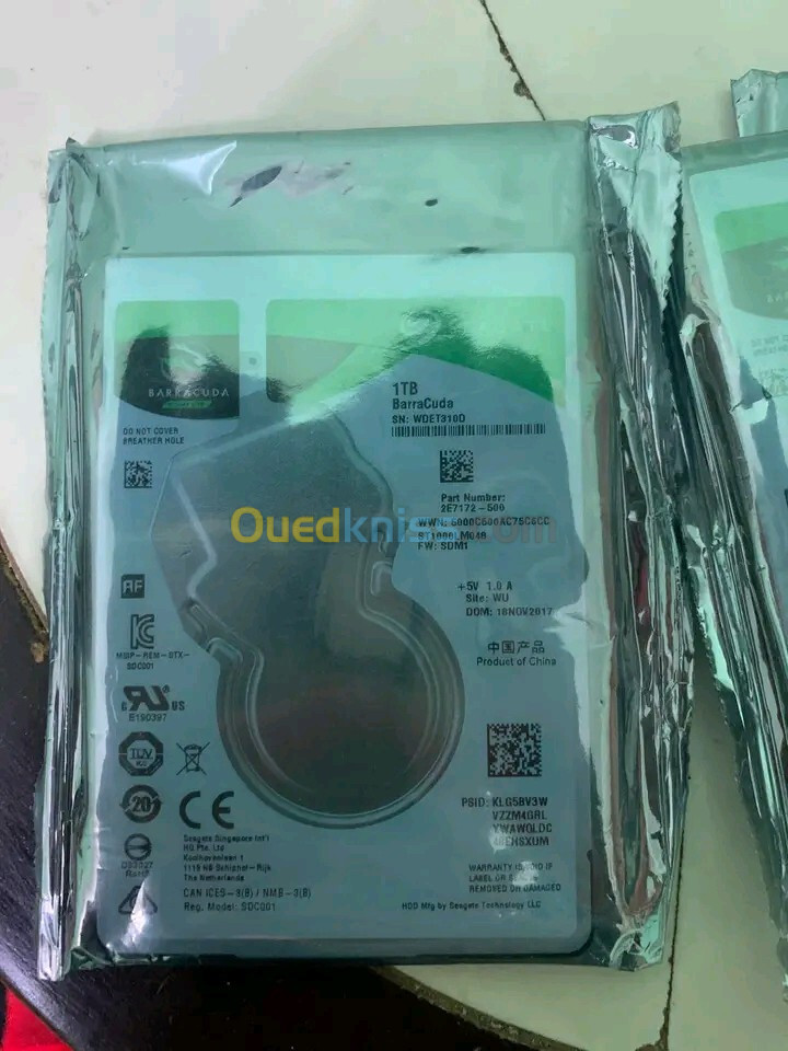 (HDD) disque dur Seagate barracuda (1T.1000 Gb)