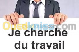 Je suis à la recherche de n'importe quel travail