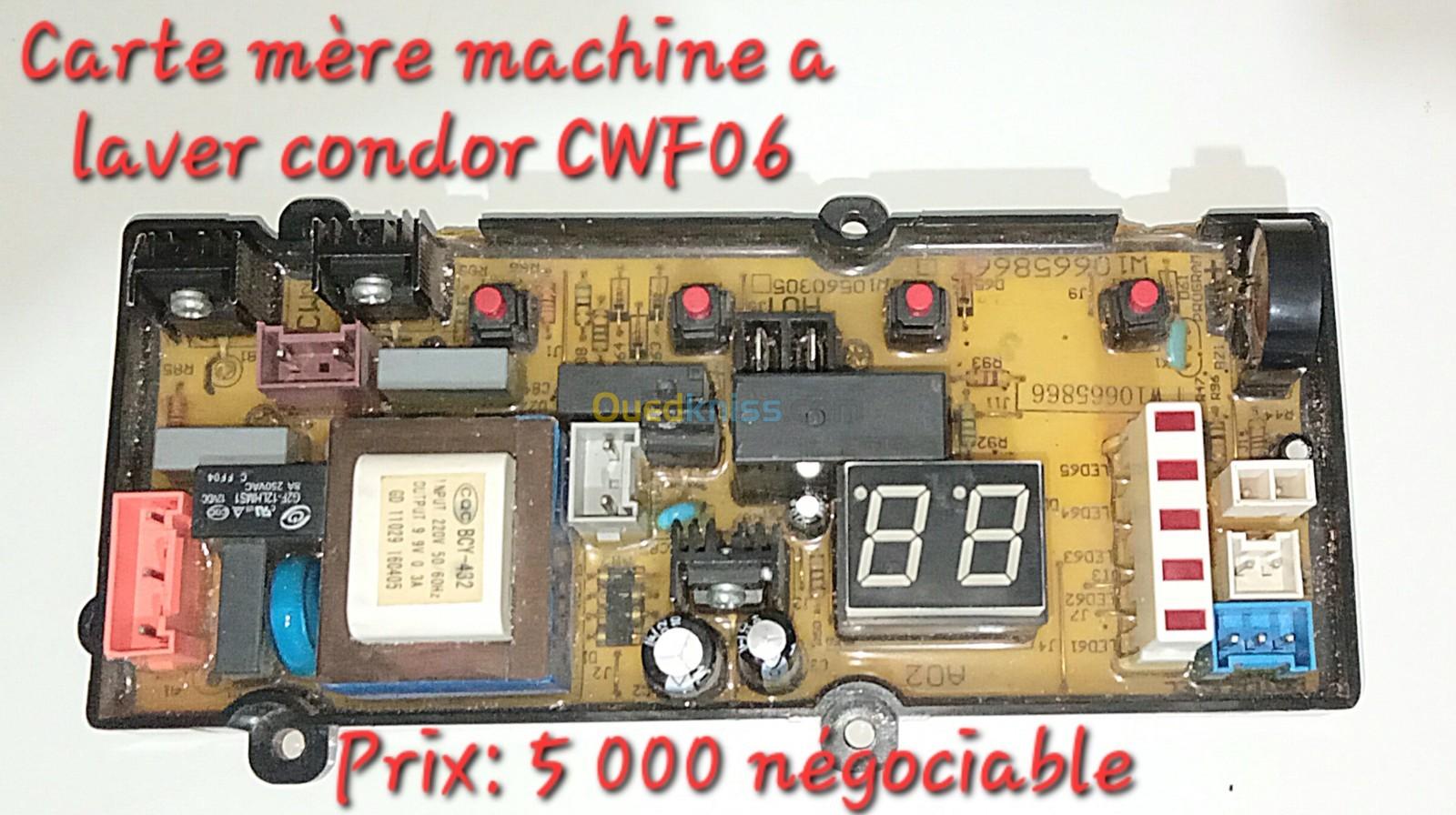 Carte mère machine a laver condor CWF06